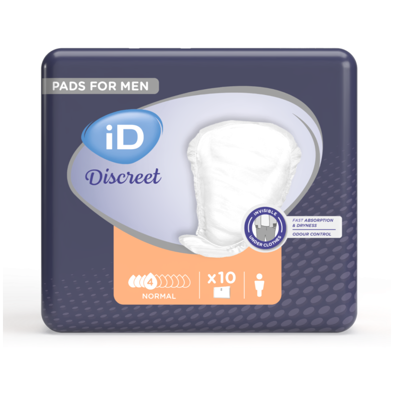 Ontex-ID Discreet light pads for Men Normal - Protection urinaire homme Ontex ID For Men - 2