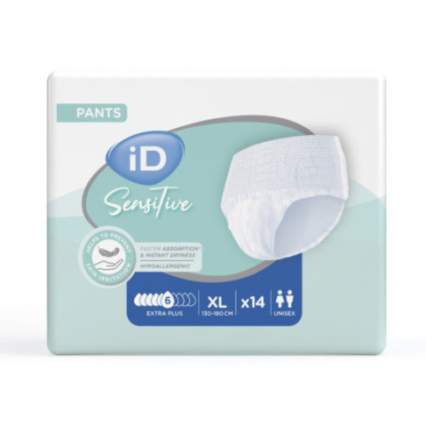 ID Sensitive Pants Extra Plus XL - Slip Absorbant / Pants iD Sensitive - 1