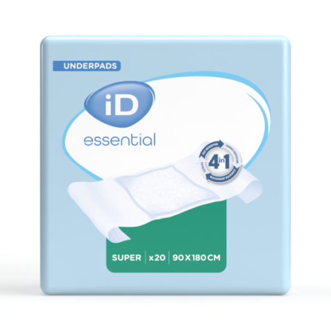 iD Essential Super Bordable - Alèse jetable 90x180 Ontex ID Expert Protect - 1