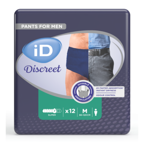 iD Discreet Pants for Men Super M iD Discreet Pants - 1