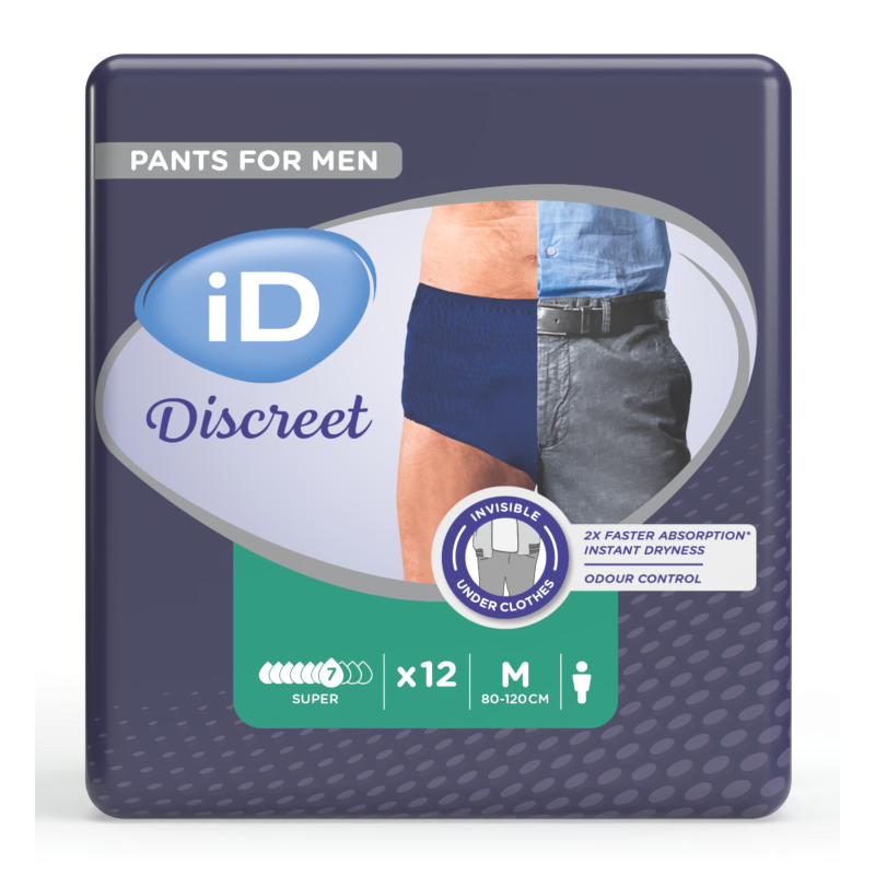 iD Discreet Pants for Men Super M iD Discreet Pants - 1