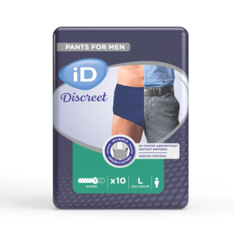 iD Discreet Pants for Men Super L - Protection urinaire homme iD Discreet Pants - 1