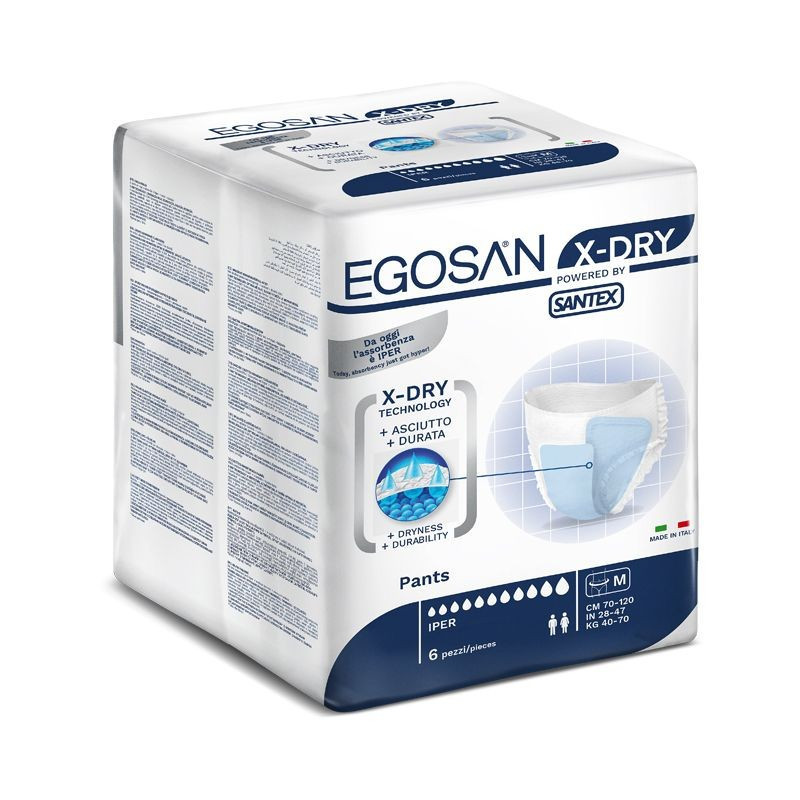 Egosan Pants M X-Dry - Slip Absorbant Confort et Protection