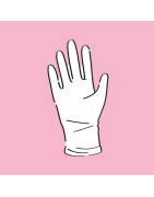 Gants en latex et vinyle