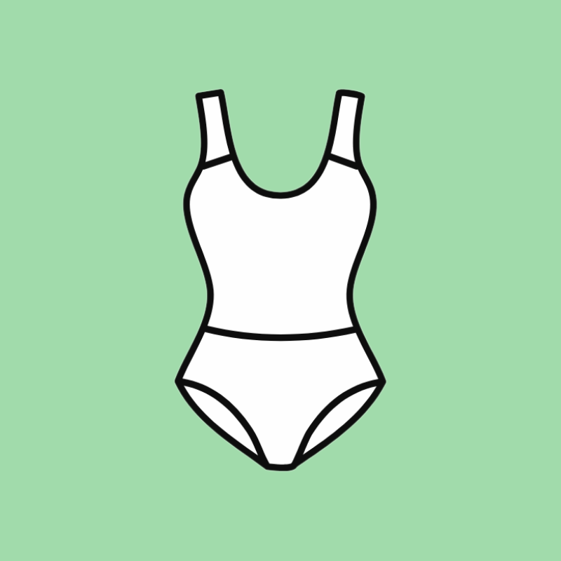 Maillot de bain incontinence